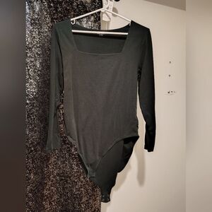 Forest Green Cotton Old Navy Bodysuit